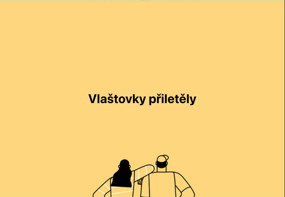Vlaštovky přiletěly